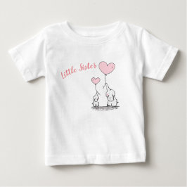 Little Sister Baby Vest T-shirt