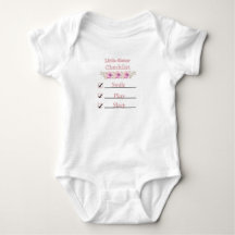 Little Sister Checklist T - Shirt