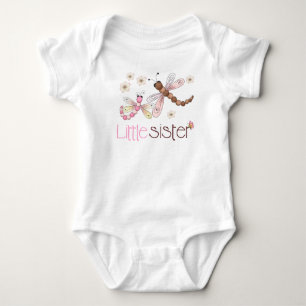 Little Sister Dragonfly Baby Strampler