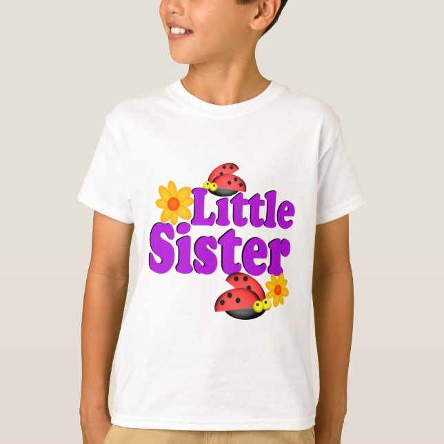 Little Sister Ladybug T-Shirt (Vorderseite)