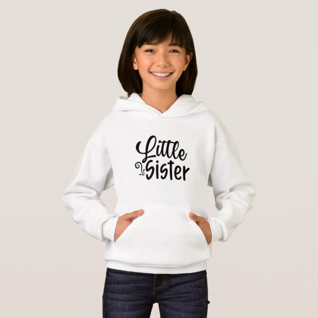 Little Sister - Sister Hoodie (Vorne ganz)