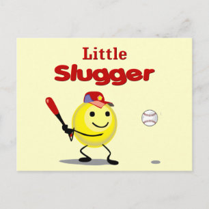 Little Slugger Baseball Postkarte