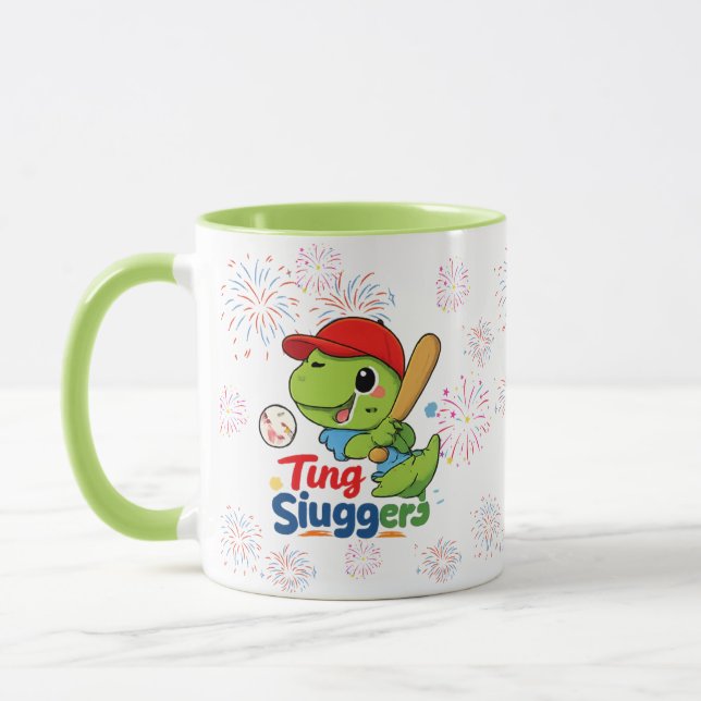 Little Slugger Best Wishes Mug (Gauche)