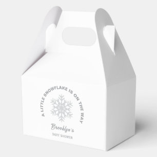 Little Snowflake Winter Shower Gender Neutral Geschenkschachtel