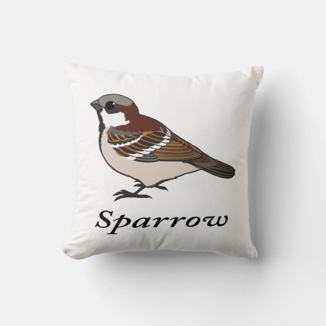 Little Sparrow Kissen (Vorderseite)