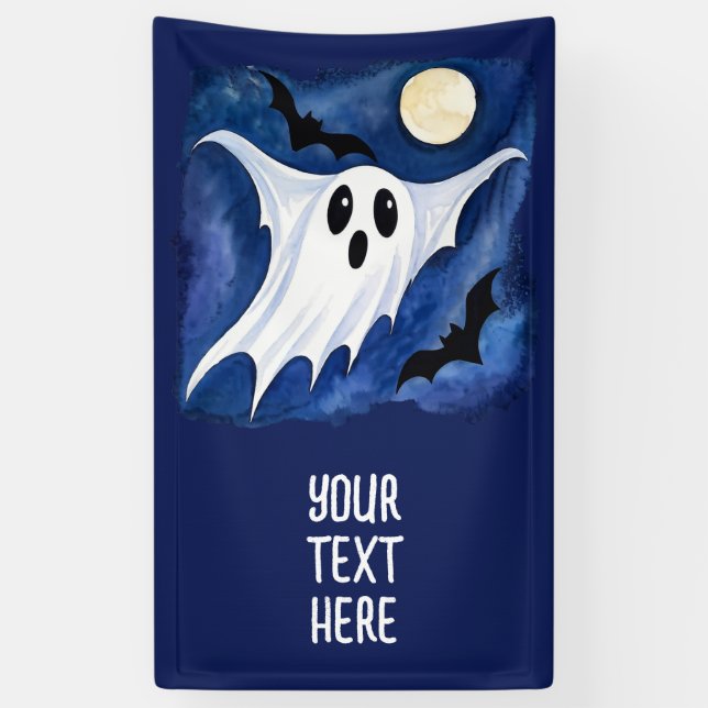 Little Spooky Ghost - Halloween 7 - Fanspass Banner (Vertikal)