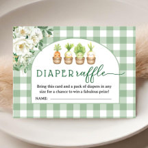 Little Sprout Baby Shower Windel-Raffle