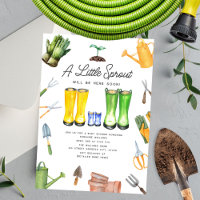 Little Sprout Blue Rain Boots Gartenarbeit