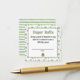 Little Sprout Books for Baby Diaper Raffle Begleitkarte