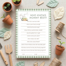 Little Sprout kennt Mama am besten Baby Shower Spi