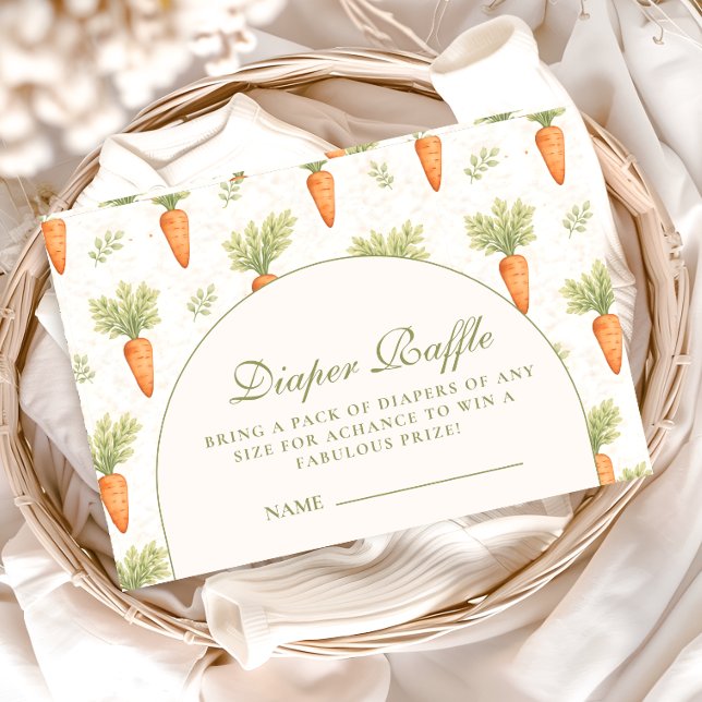 Little Sprout Rustic Garden Diapper Raffle Begleitkarte (Von Creator hochgeladen)