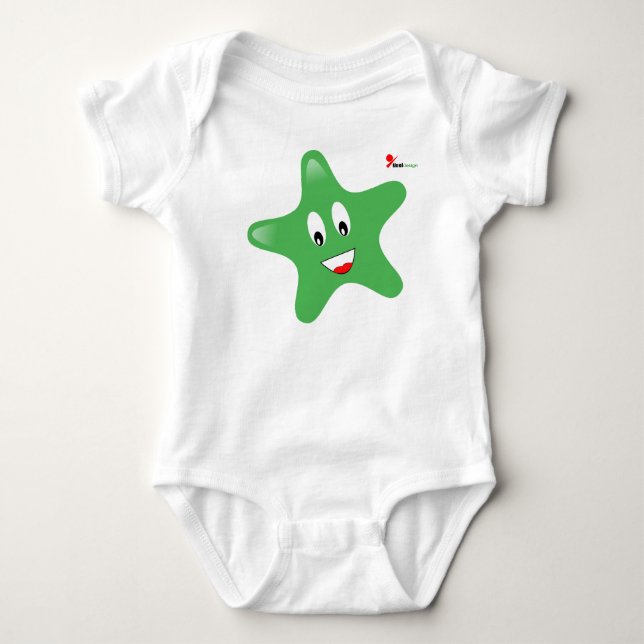 Little Star Baby Bodysuit Baby Strampler (Vorderseite)