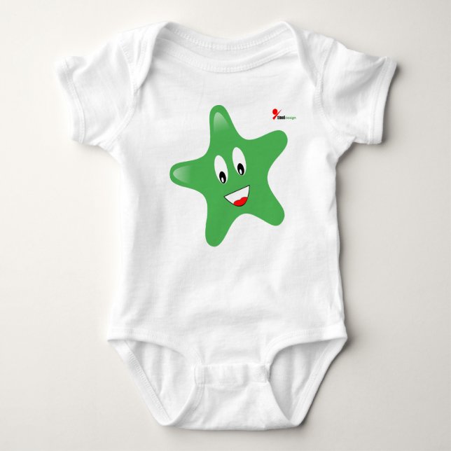 Little Star Baby Bodysuit Strampler (Vorderseite)