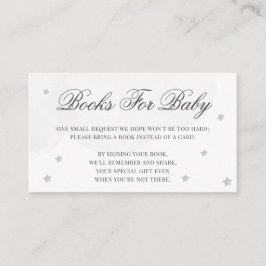 Little Star Baby Duschbücher für Baby Grau Begleitkarte