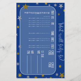 Little Star Baby Predictor Baby Showspiel