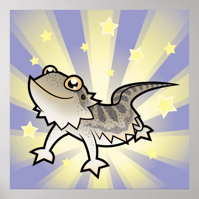 Little Star Barted Dragon / Rankins Dragon Poster (Vorne)