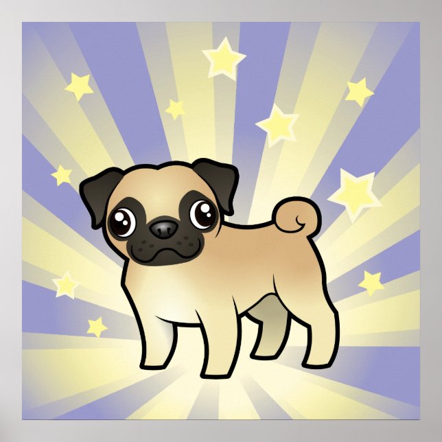 Little Star Mops Poster (Vorne)