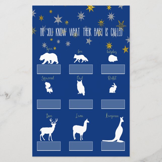 Little Star Name Mein Baby Game (Vorderseite)