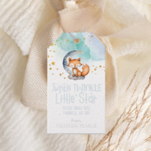 Little Star Woodland Fox Kinderdusche Geschenkanhänger