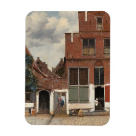 Little Street Johannes Vermeer Magnet