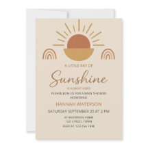 Little Sunshine Geschlechtsneutrale Boho-Baby-Einl