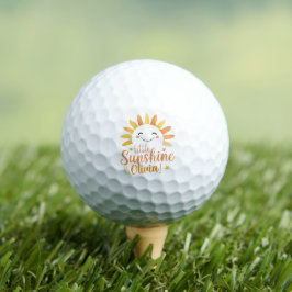 Little Sunshine Personalisiert Golf Balls Golfball