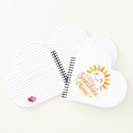 Little Sunshine Personalisiert Spiral Notebook Notizbuch