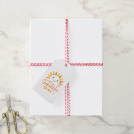 Little Sunshine Personalisierte Geschenkmarke Geschenkanhänger