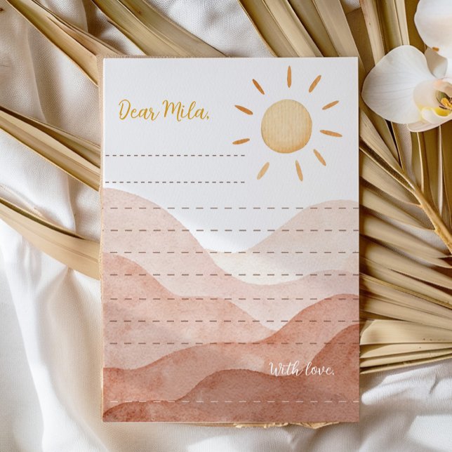 Little Sunshine Time Capsule Note Card Dankeskarte (Von Creator hochgeladen)