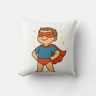 Little Superheroes - Niedlicher Boy & Girl Hero Ca Kissen