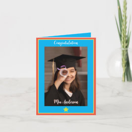 Little Superstar Abschluss Card Dankeskarte
