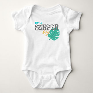 Little Surfer Boy - Baby Bodysuit Baby Strampler