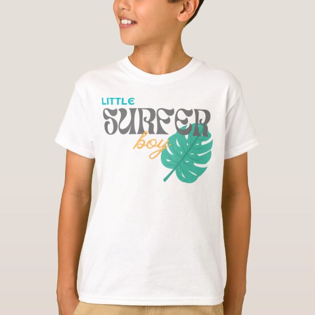 Little Surfer Boy - Kids Shirt (Vorderseite)