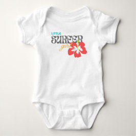 Little Surfer Girl - Baby Bodysuit Baby Strampler