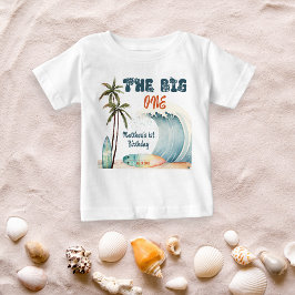 Little Surfer Wave Geburtstag T - Shirt