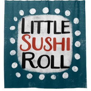 Little Sushi Roll Duschvorhang