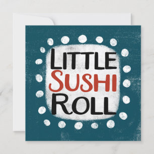 Little Sushi Roll Grußkarte Karte
