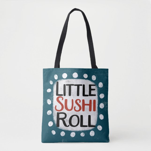 Little Sushi Roll Tote Bag Tasche (Vorderseite)