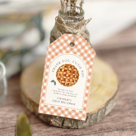 Little Süsse Pie Herbst 1. Geburtstag Geschenkanhänger