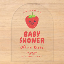 Little Süsse Strawberry Babydusche