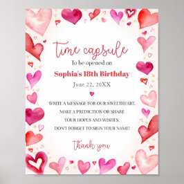 Little Sweetheart Advice Time Kapselunterschrift Poster