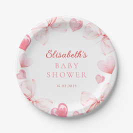 Little Sweetheart Baby Shower Pappteller