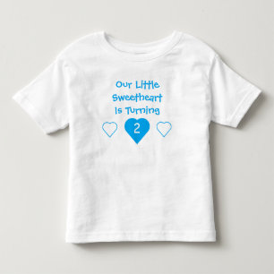 Little Sweetheart Birthday Kleinkind T-shirt