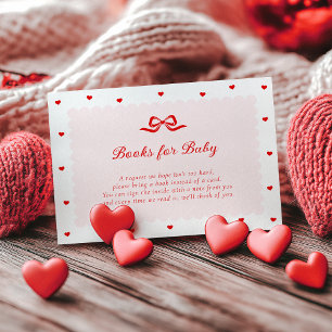 Little Sweetheart Bücher für Baby-Karte Begleitkarte