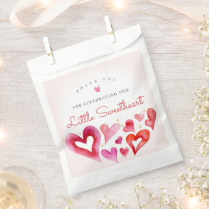 Little Sweetheart February Birthday Party Geschenktütchen