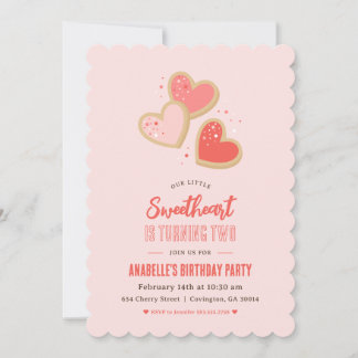 Little Sweetheart Kindergeburtstag Party Einladung