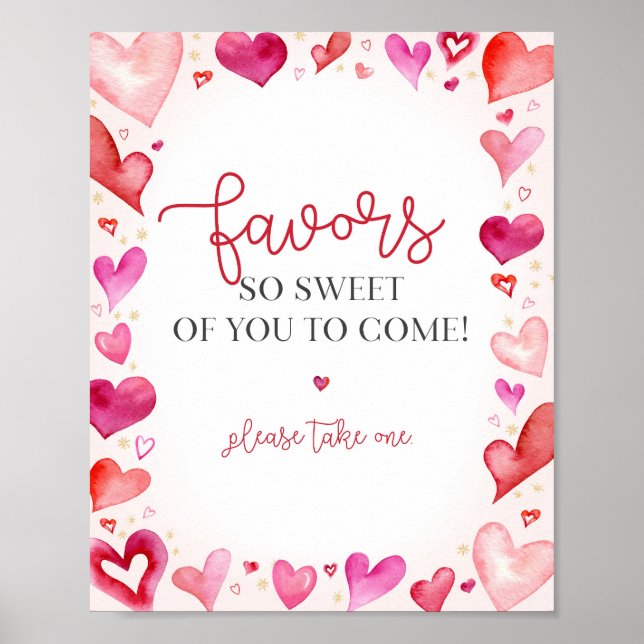 Little Sweetheart Lieblingsunterschrift Poster (Vorne)