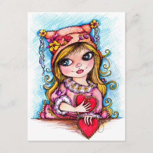 Little Sweetheart Postkarte (Vorderseite)