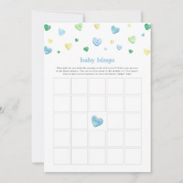 Little Sweetheart Valentine Heart Baby Bingo Game