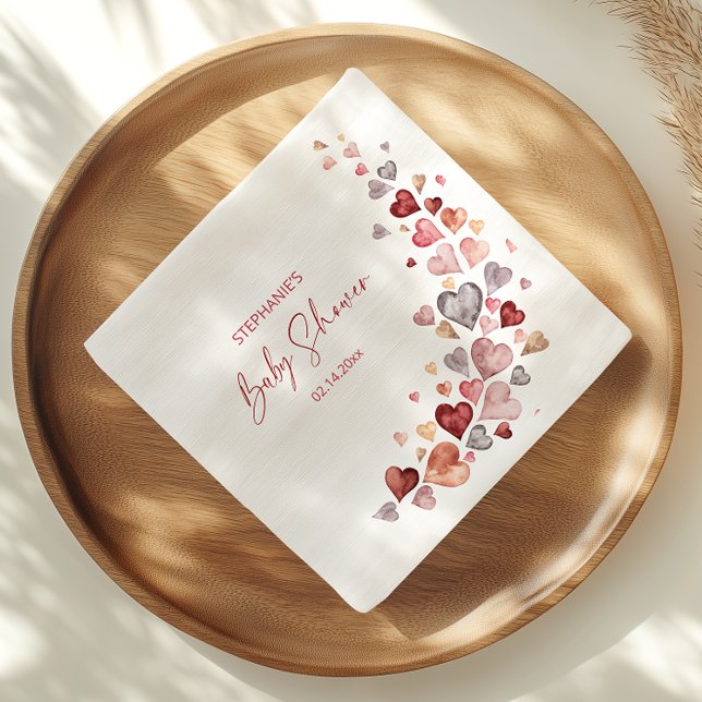 Little Sweetheart Valentines Baby Dusche Serviette (Von Creator hochgeladen)